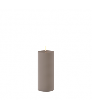 BOUGIE LED EXT. SANDSTONE 7,8X17,8CM  - UYUNI