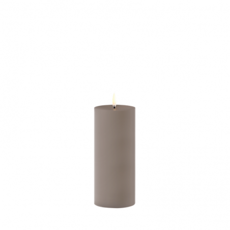BOUGIE LED EXT. SANDSTONE 7,8X17,8CM  - UYUNI