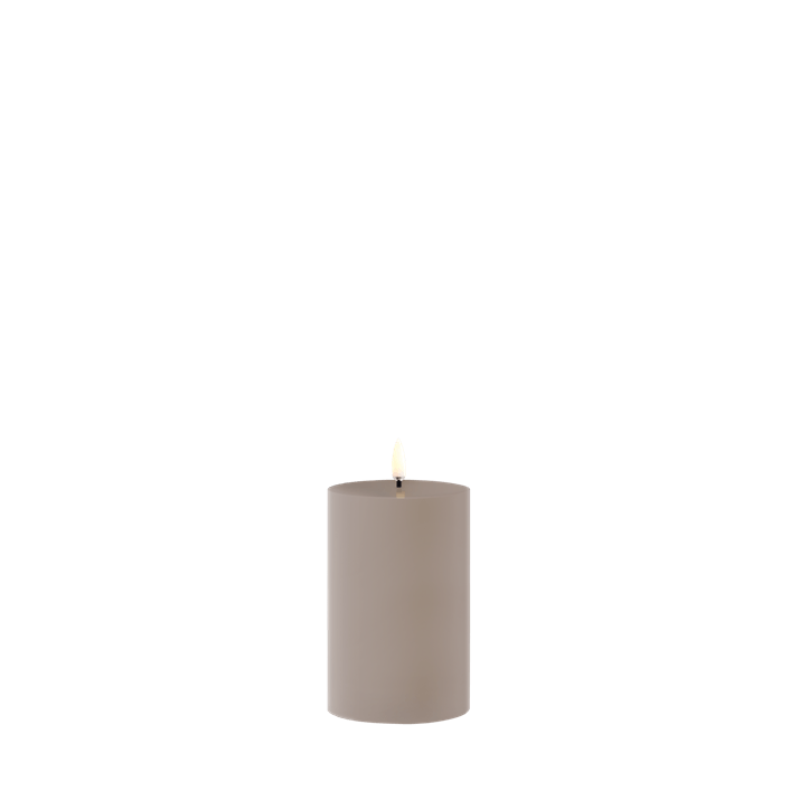 BOUGIE LED EXT. SANDSTONE 7,8X12,7CM - UYUNI
