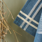 TORCHON JACQUARD COEUR VALLEE VERT- SYLVIE THIRIEZ TORCHON JACQUARD COEUR VALLEE VERT- SYLVIE THIRIEZ