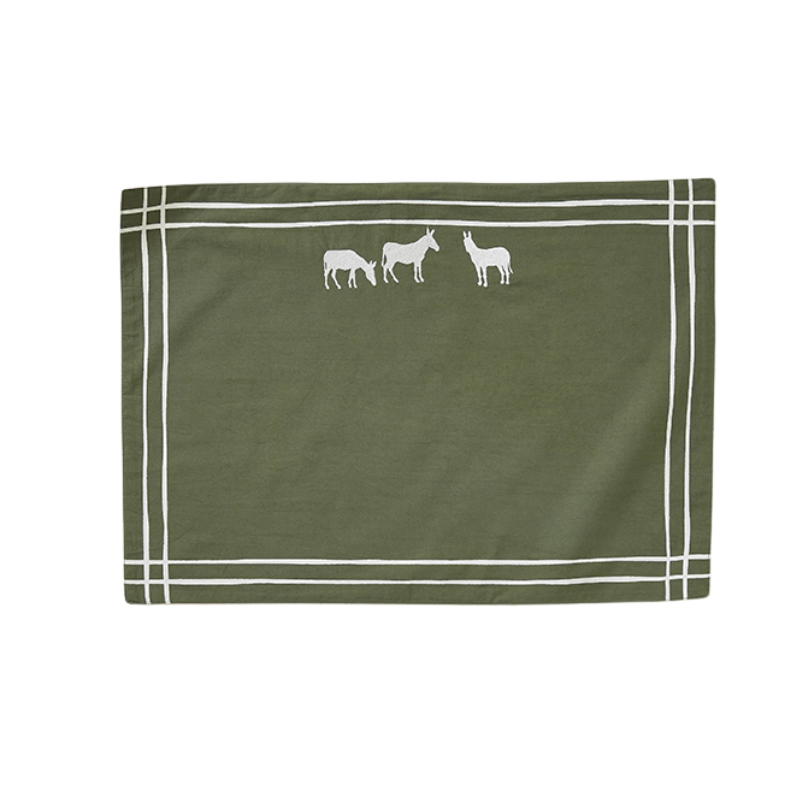 SET DE TABLE RDV AU PRE KAKI  - SYLVIE THIRIEZ