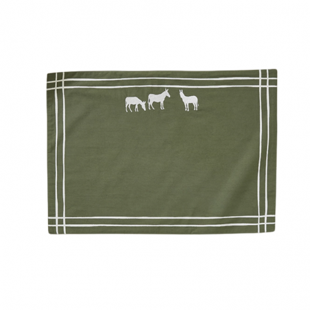 SET DE TABLE RDV AU PRE KAKI  - SYLVIE THIRIEZ