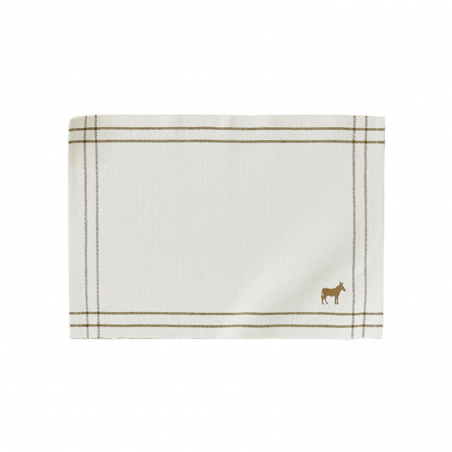 SET DE TABLE COTELE RDV AU PRE MASCARPONE  - SYLVIE THIRIEZ
