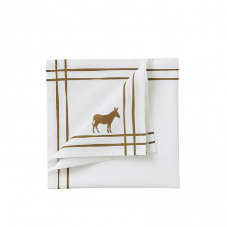SERVIETTE DE TABLE RDV AU PRE MASCARPONE - SYLVIE THIRIEZ