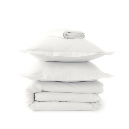 PARURE DE LIT PERCALE DE COTON "PASHMINA" SYLVIE THIRIEZ
