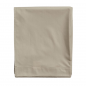 PARURE DE LIT PERCALE DE COTON "TERRE BATTUE"  SYLVIE THIRIEZ