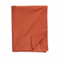PARURE DE LIT PERCALE DE COTON "ORANGE ETINCELLE" SYLVIE THIRIEZ PARURE DE LIT PERCALE DE COTON "ORANGE ETINCELLE" SYLVIE THIRIEZ