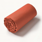 PARURE DE LIT PERCALE DE COTON "ORANGE ETINCELLE" SYLVIE THIRIEZ PARURE DE LIT PERCALE DE COTON "ORANGE ETINCELLE" SYLVIE THIRIEZ