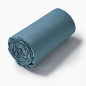 PARURE DE LIT PERCALE DE COTON "BLEU VAGUE" SYLVIE THIRIEZ PARURE DE LIT PERCALE DE COTON "BLEU VAGUE" SYLVIE THIRIEZ