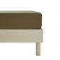 PARURE DE LIT PERCALE DE COTON "VERT AVOCAT" SYLVIE THIRIEZ PARURE DE LIT PERCALE DE COTON "VERT AVOCAT" SYLVIE THIRIEZ