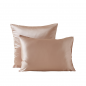 TAIE D'OREILLER EN SOIE ECLAT DE SOIE ROSE NUDE  - SYLVIE THIRIEZ