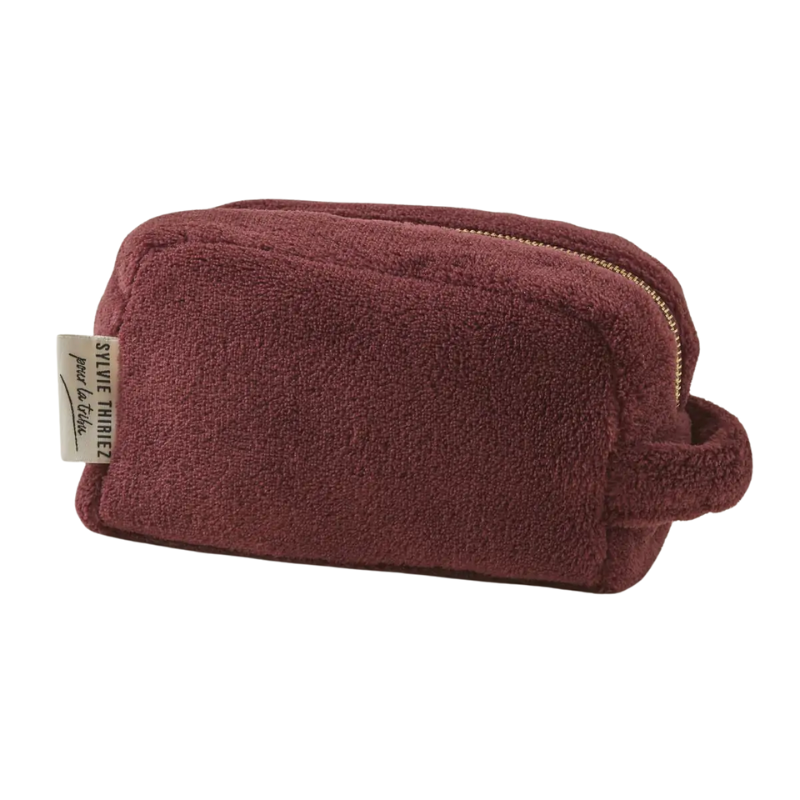 TROUSSE POLAIRE AUBERGINE - SYLVIE THIRIEZ TROUSSE POLAIRE AUBERGINE - SYLVIE THIRIEZ