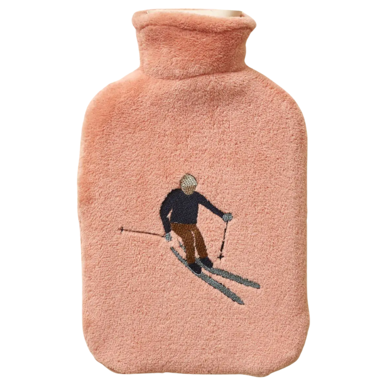 BOUILLOTTE APRES-SKI ROSE THE - SYLVIE THIRIEZ BOUILLOTTE APRES-SKI ROSE THE - SYLVIE THIRIEZ