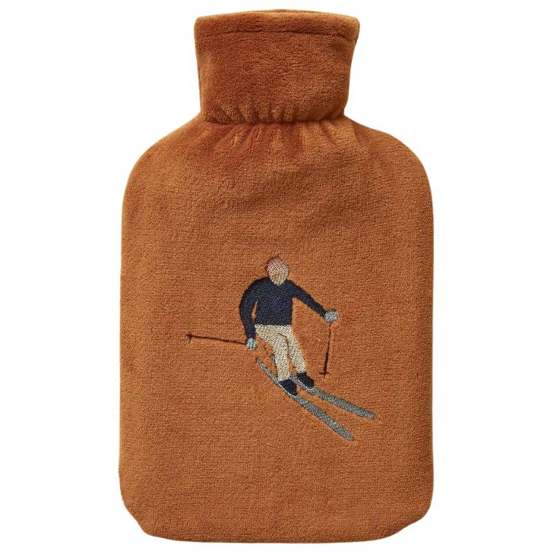 BOUILLOTTE APRES-SKI CARAMEL - SYLVIE THIRIEZ BOUILLOTTE APRES-SKI CARAMEL - SYLVIE THIRIEZ