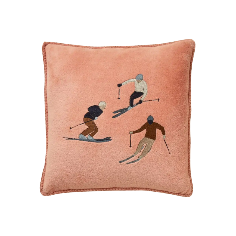 HOUSSE DE COUSSIN 45X45 POLAIRE APRES-SK I ROSE THE - SYLVIE THIRIEZ HOUSSE DE COUSSIN 45X45 POLAIRE APRES-SK I ROSE THE - SYLVIE THIRIEZ