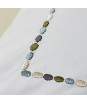 PARURE DE LIT EN POINTILLES - SYLVIE THIRIEZ