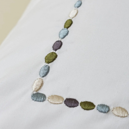 PARURE DE LIT EN POINTILLES - SYLVIE THIRIEZ