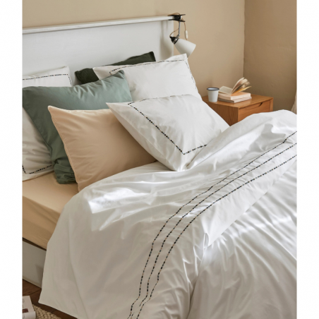 PARURE DE LIT EN POINTILLES - SYLVIE THIRIEZ