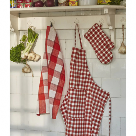 TABLIER 80X90 BISTROT PAPRIKA - SYLVIE THIRIEZ
