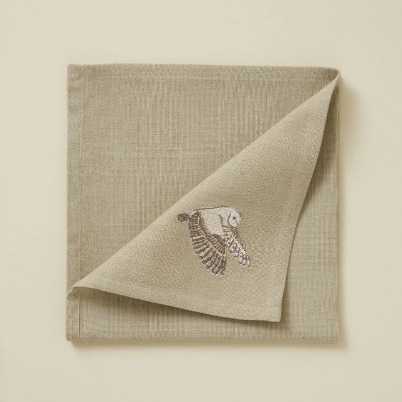 SERVIETTE DE TABLE L'ENVOL NATUREL - SYLVIE THIRIEZ SERVIETTE DE TABLE L'ENVOL NATUREL - SYLVIE THIRIEZ