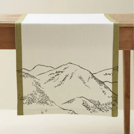 CHEMIN DE TABLE 50X150 GRANDEUR NATURE - SYLVIE THIRIEZ