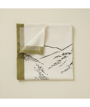 SERVIETTE DE TABLE GRANDEUR NATURE - SYLVIE THIRIEZ
