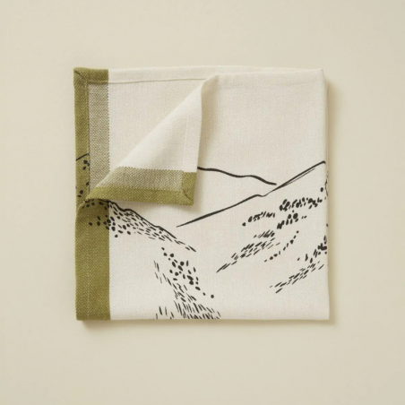 SERVIETTE DE TABLE GRANDEUR NATURE - SYLVIE THIRIEZ