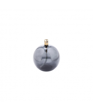 LAMPE A HUILE RONDE GRIS M - PERI DESIGN