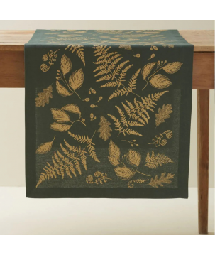 CHEMIN DE TABLE 50X150 FORET ENCHANTEE IMPR - SYLVIE THIRIEZ