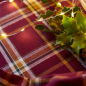 NAPPE FORET ENCHANTEE CARREAUX 160X160 - SYLVIE THIRIEZ NAPPE FORET ENCHANTEE CARREAUX 160X160 - SYLVIE THIRIEZ