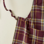 TABLIER FORET ENCHANTEE CARREAUX - SYLVIE THIRIEZ TABLIER FORET ENCHANTEE CARREAUX - SYLVIE THIRIEZ