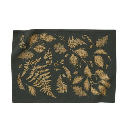 SET DE TABLE  FORET ENCHANTEE IMPR - SYLVIE THIRIEZ