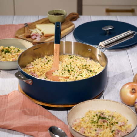 LA MERVEILLEUSE SAUTEUSE INOX 28CM MYRTILLE - COOKUT