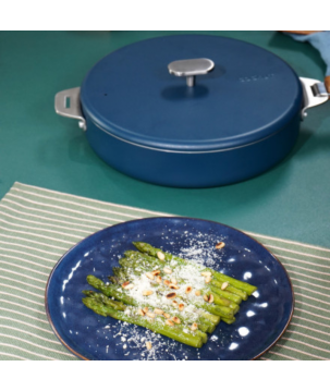 LA MERVEILLEUSE POELE INOX 24CM MYRTILLE - COOKUT