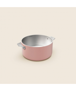 LA MERVEILLEUSE CASSEROLE INOX 20CM GUIMAUVE - COOKUT