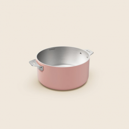 LA MERVEILLEUSE CASSEROLE INOX 20CM GUIMAUVE - COOKUT