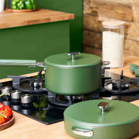 LA MERVEILLEUSE CASSEROLE INOX 20CM FOUGERE - COOKUT