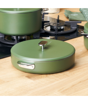 LE MERVEILLEUX COUVERCLE INOX 24CM FOUGERE - COOKUT