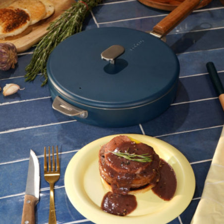 LE MERVEILLEUX COUVERCLE INOX 28CM MYRTILLE - COOKUT