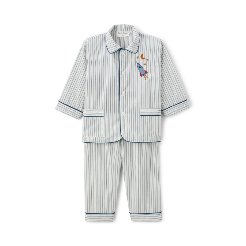 PYJAMA ENFANT DIMANCHE BLEU