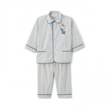PYJAMA ENFANT DIMANCHE BLEU