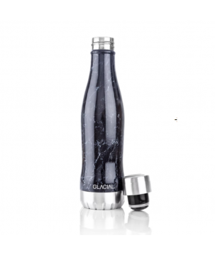 BOUTEILLE BLACK MARBLE 400ML "GLACIAL"