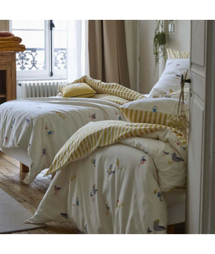 DRAP HOUSSE COTON CREME