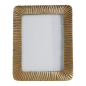 CADRE ARIELLE MM METAL DORE 16.5X21.5 - BLANC D'IVOIRE