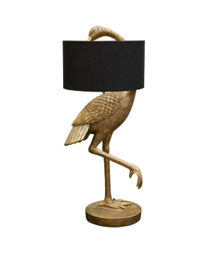 LAMPE ECHASSIER DORE + A/J BLEU