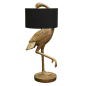 LAMPE ECHASSIER DORE + A/J BLEU