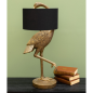 LAMPE ECHASSIER DORE + A/J BLEU