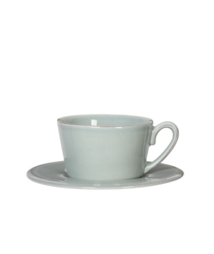 TASSE DEJEUNER CONSTANCE VERT D'EAU 37.5CL