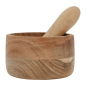 MORTIER + PILON DALBERT NATUREL D11X7CM MORTIER + PILON DALBERT NATUREL D11X7CM