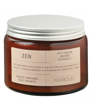 BOUGIE ZEN 400G FARIBOLES